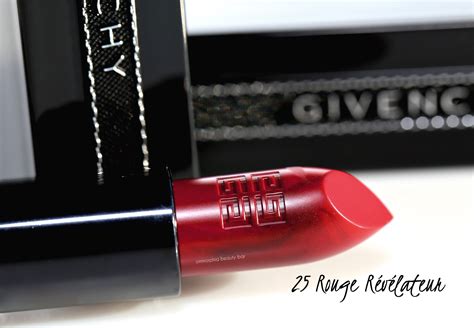 givenchy rouge revelateur|Givenchy le rouge interdit lipstick.